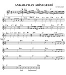 ankaradan abim geldi  g
