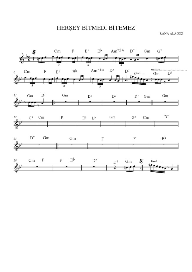 herşey bitmedi bitemez   r.alagöz