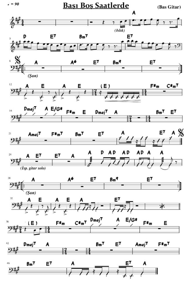 başıboş saatlerde   k