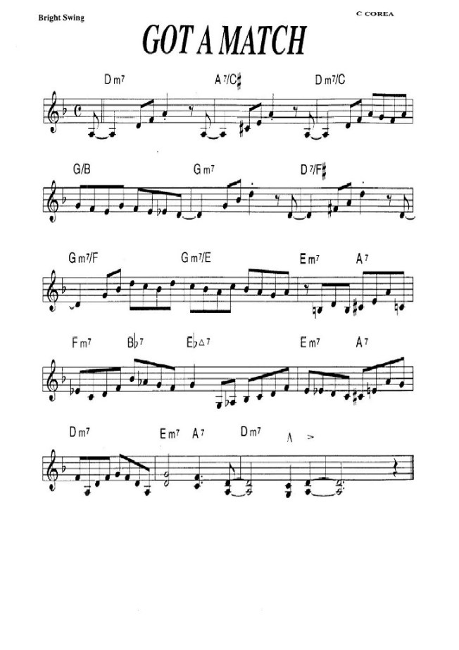 got a match   c.corea