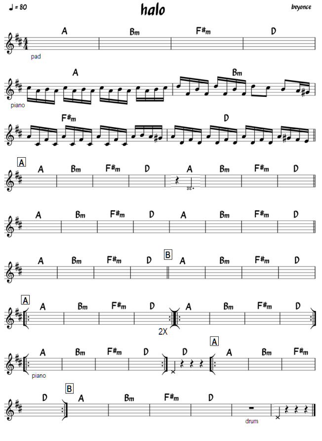 halo    beyonce