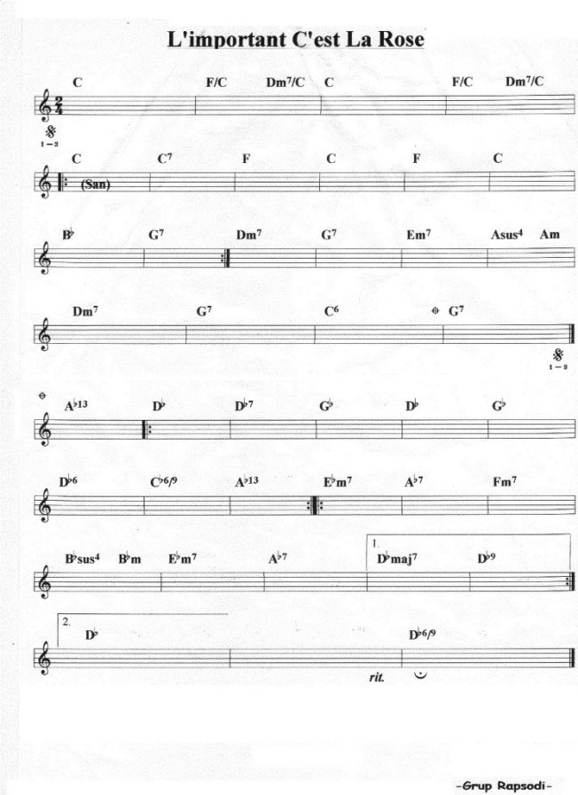 l'important c'est la rose