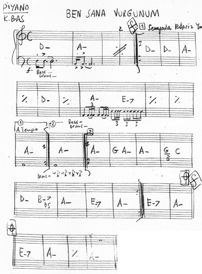 ben gene sana vurgunum